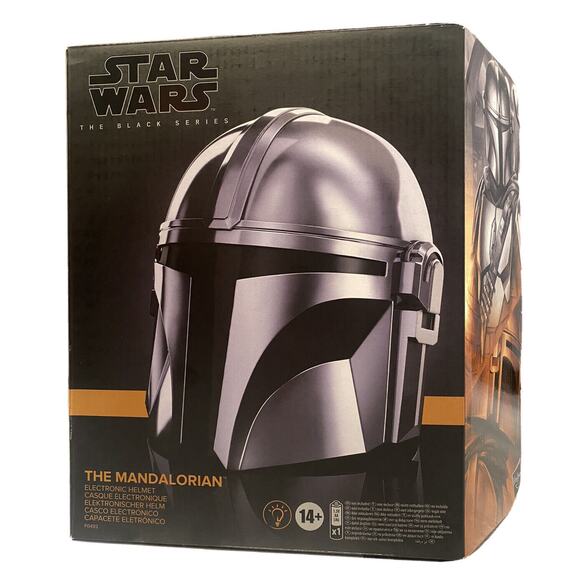 Star Wars The Black Series The Mandalorian Electronic Helmet Disney Hasbro NEW
